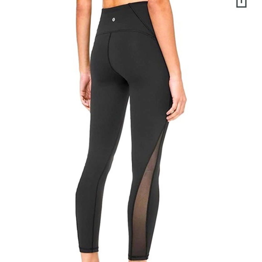 LULULEMON Wunder Under Crop Yoga Pants Black
